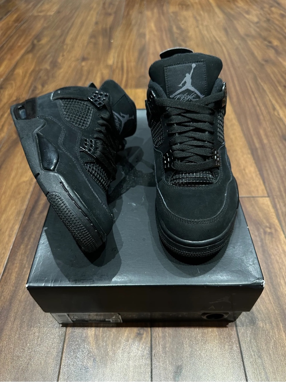 Jordan All-Black Suede Retro Sneakers